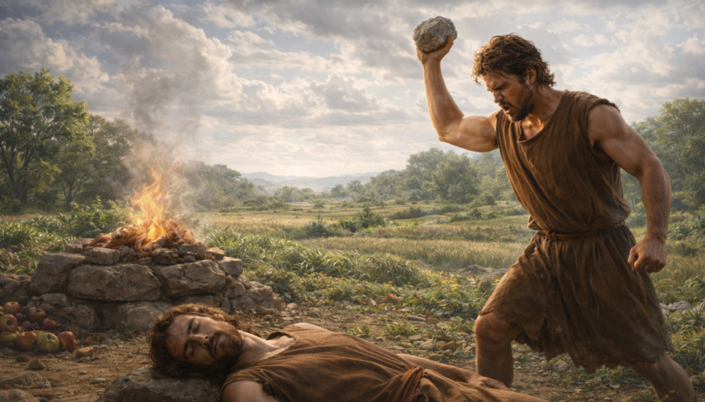 cain and abel first murder