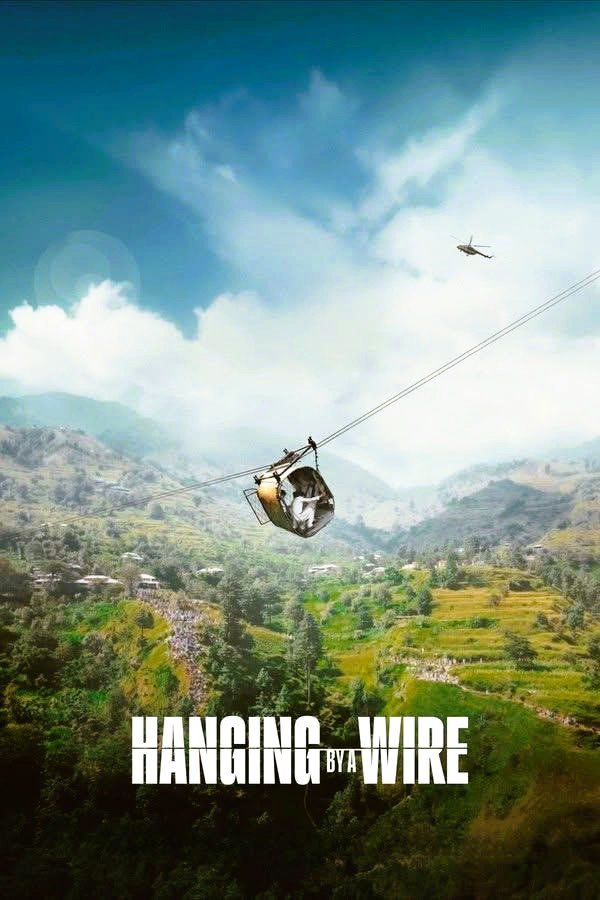 hanging by a wire